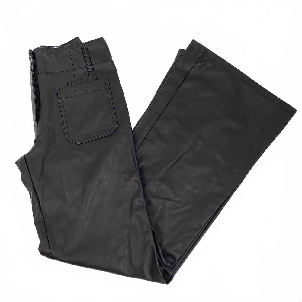 Maeve The Junie Jean Black Wide Leg Pants | Womens 0